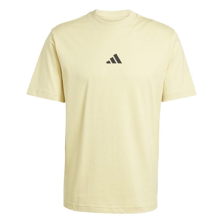 Adidas Men' Yellow City Escape T-Shirt in Size S, Sports Direct
