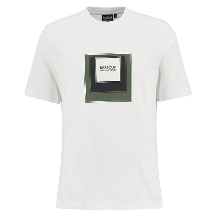 International  Men's  Captive Graphic T-Shirt, Football by Barbour  in Size M, Sports Direct