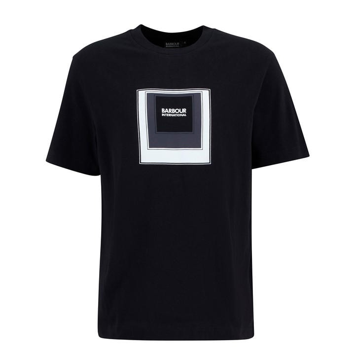International  Men's  Captive Graphic T-Shirt, Football by Barbour  in Size L, Sports Direct