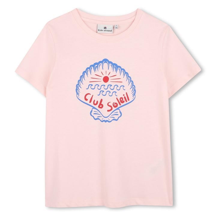 Kids Around Girls Pink T-Shirt in Size 8 - 9 Years, Sports Direct