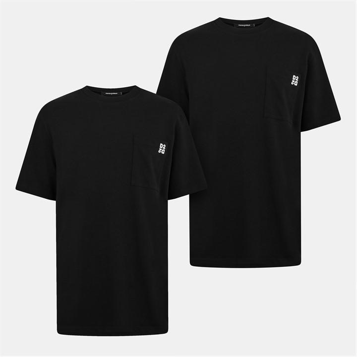 Dsquared2 Men's Black Soft Breathable T-Shirt in Size L, Sports Direct