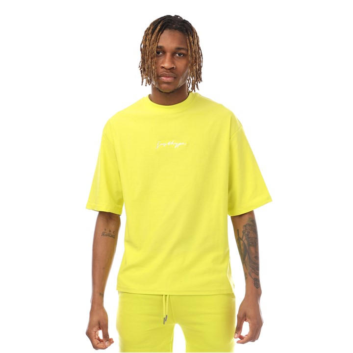 Hype  Green  Oversized T-Shirt in Size XS, Sports Direct