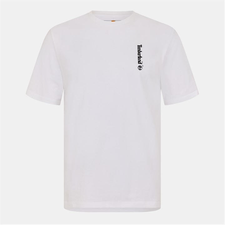 Timberland Men's White T-Shirt in Size XL, Sports Direct
