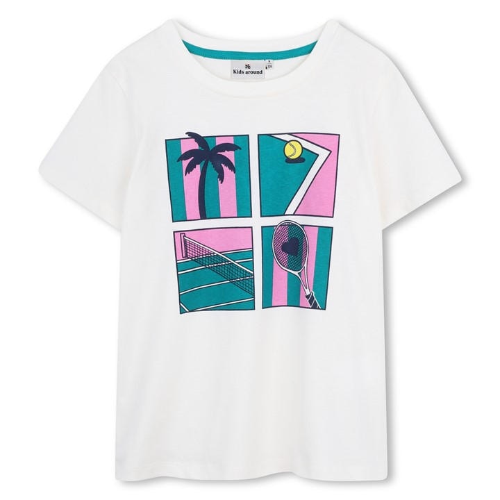 Kids Around Girls White T-Shirt in Size 9 - 10 Years, Sports Direct