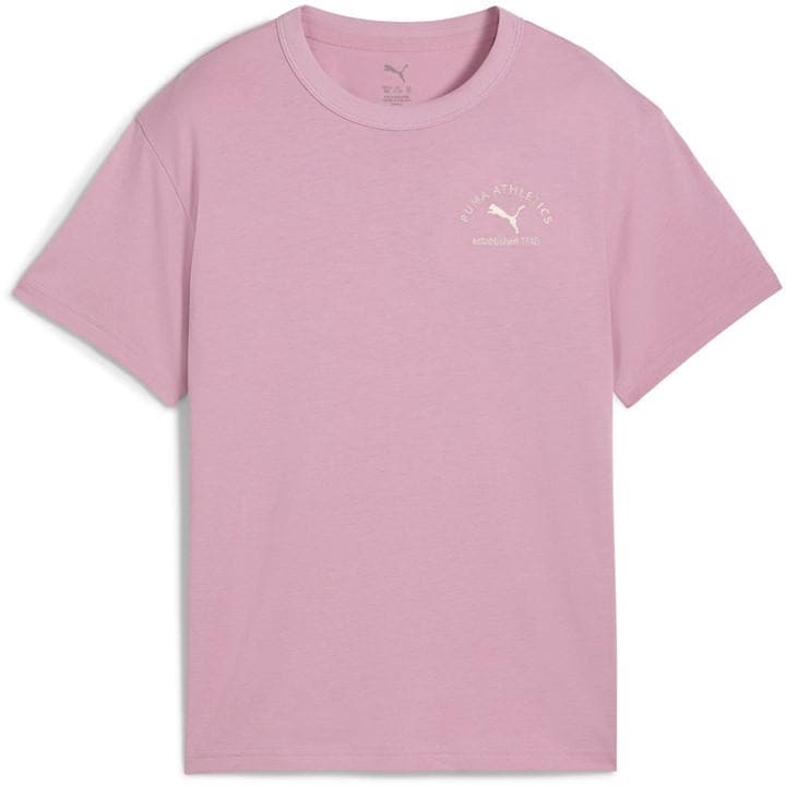 Puma  Kids Pink ' Class Relaxed T-Shirt in Size 13 - 14 Years, Sports Direct