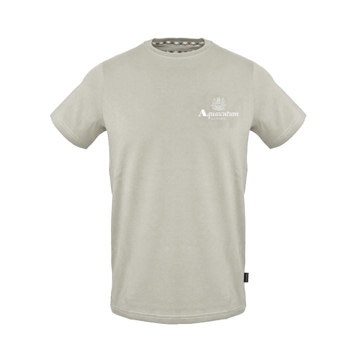 Aquascutum Men' Grey T-Shirt in Size S, Sports Direct