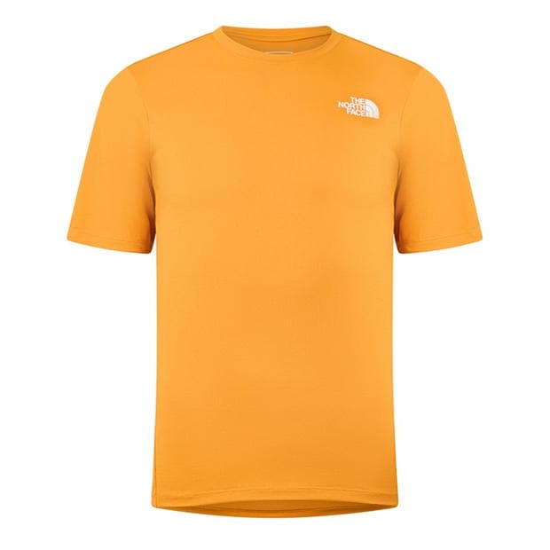 Dust Orange - The North Face - M 24/7 Box Nse Ss Tee Tnf Black T-Shirt Mens