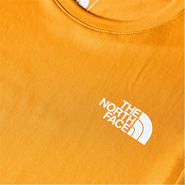 Dust Orange - The North Face - M 24/7 Box Nse Ss Tee Tnf Black T-Shirt Mens