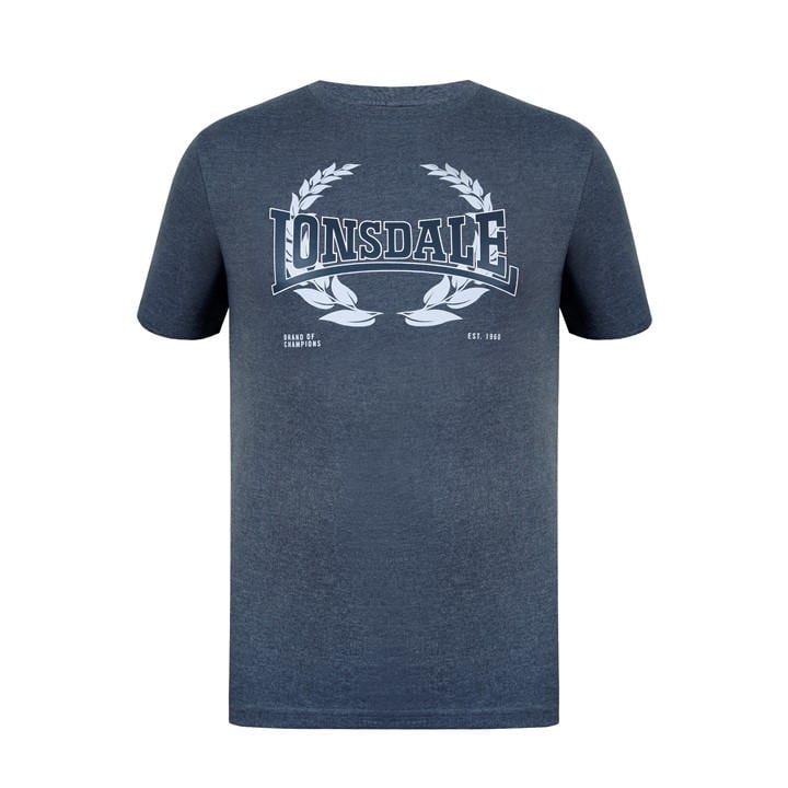 Lonsdale Men' Grey Tee Shirt in Size S, Sports Direct