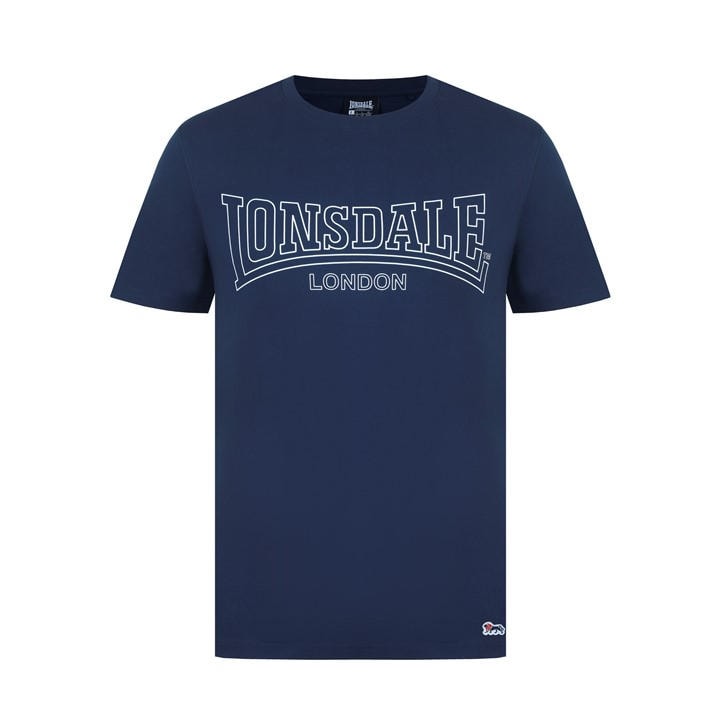 Lonsdale Men's Blue Tee Shirt