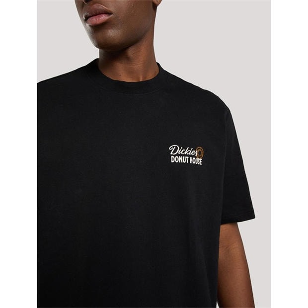 Черно - Dickies - Men's Doughnut T-Shirt