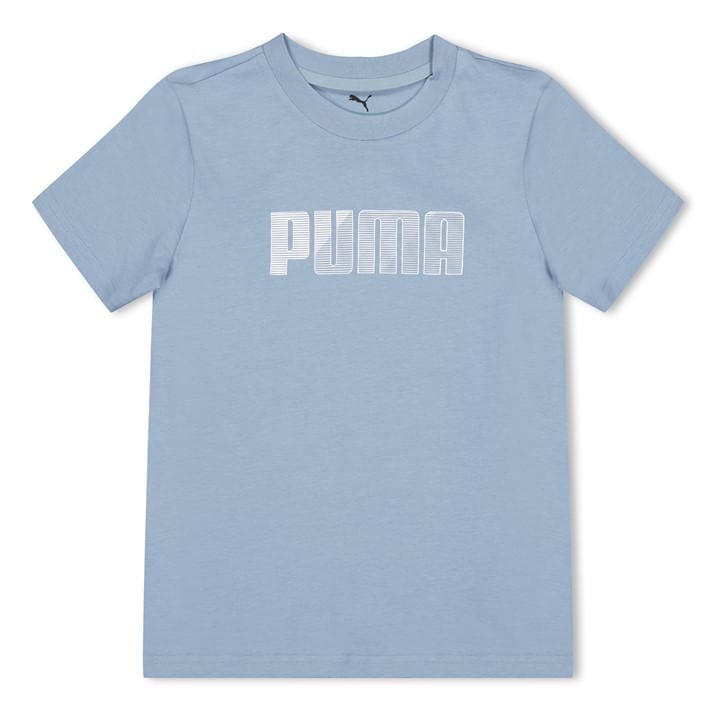 Puma  Kids Blue ' Graphic T-Shirt in Size 7 - 8 Years, Sports Direct