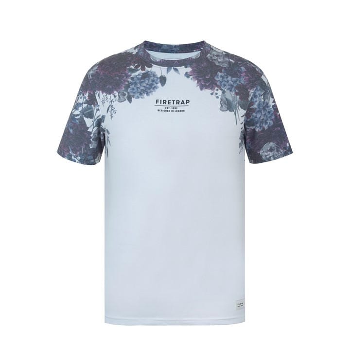 Firetrap Men's White Sub T Shirt in Size M, Sports Direct
