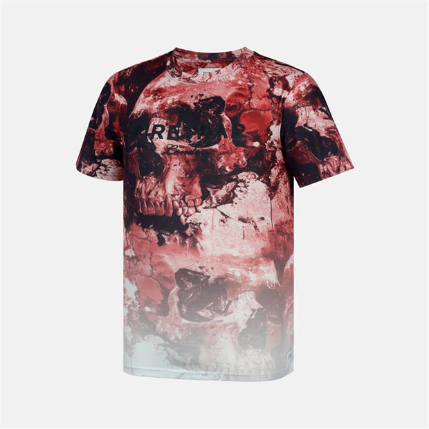 Burgundy - Firetrap - Sub T Shirt Mens