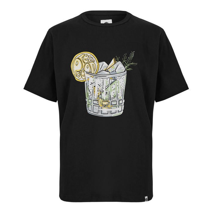 Pretty Green Men's Black T-Shirt in Size XL, Sports Direct