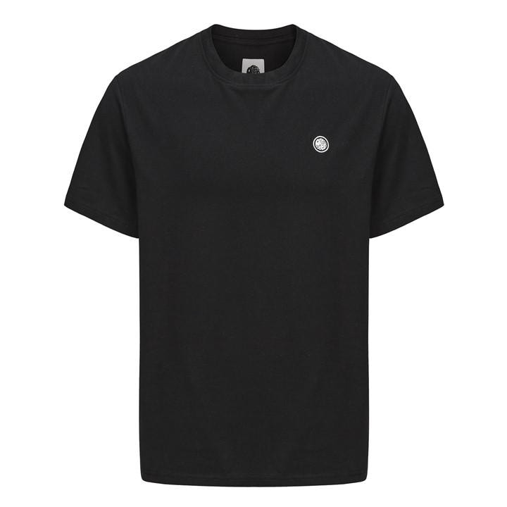 Pretty Green Men's Black Mitchell T-Shirt in Size L, Sports Direct