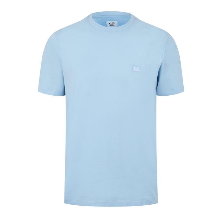CP COMPANY Embroidered Logo T-Shirt - Blue