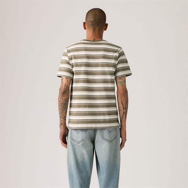 Stripe Green - Levis - Original T Shirt