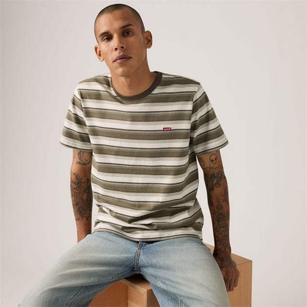 Stripe Green - Levis - Original T Shirt
