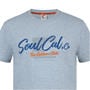 Grey Marl Llogo - SoulCal - Graphic Print T-Shirt Men’s