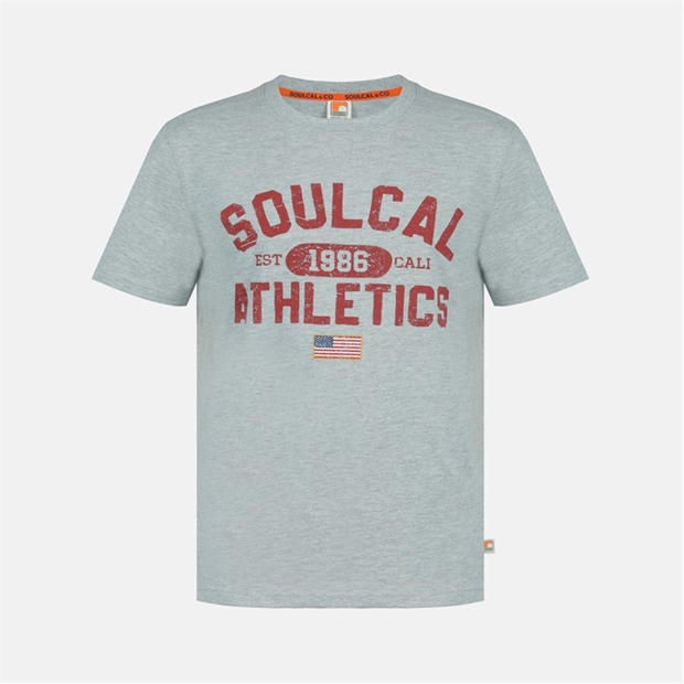 Grey Athletic - SoulCal - Graphic Print T-Shirt Men’s