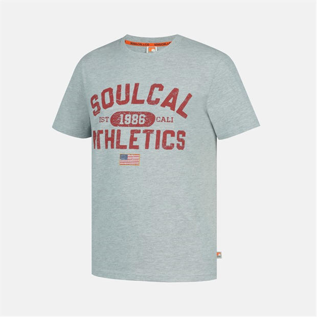 Grey Athletic - SoulCal - Graphic Print T-Shirt Men’s