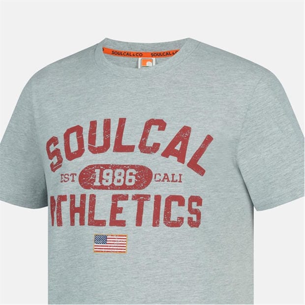 Grey Athletic - SoulCal - Graphic Print T-Shirt Men’s
