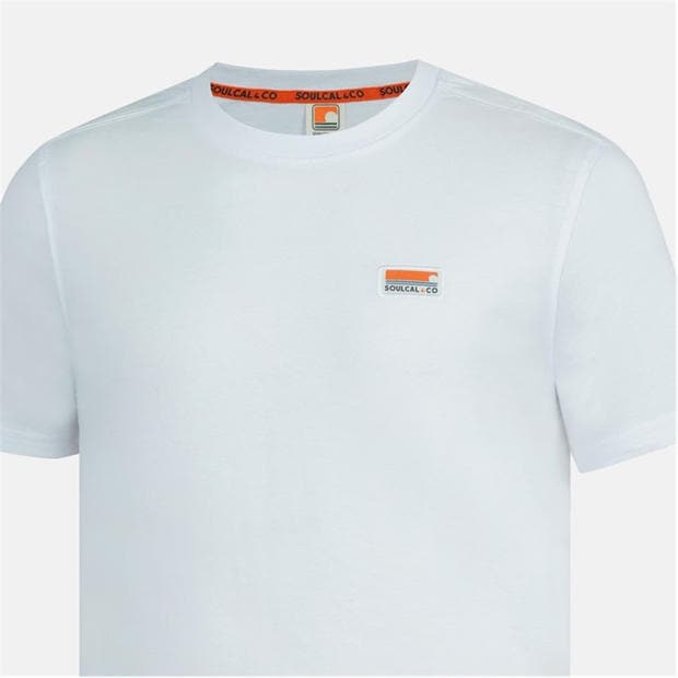 White - SoulCal - Mens Signature Regular Fit T-Shirt