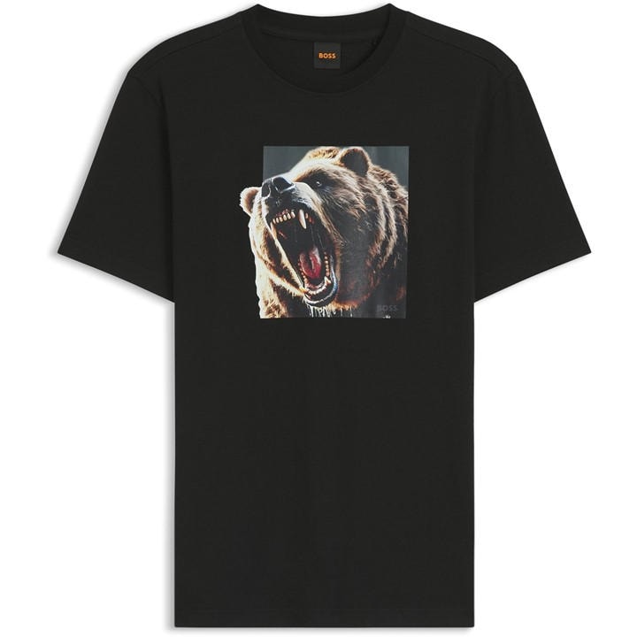 Boss Men's Black Doberman T-Shirt in Size XL, Sports Direct