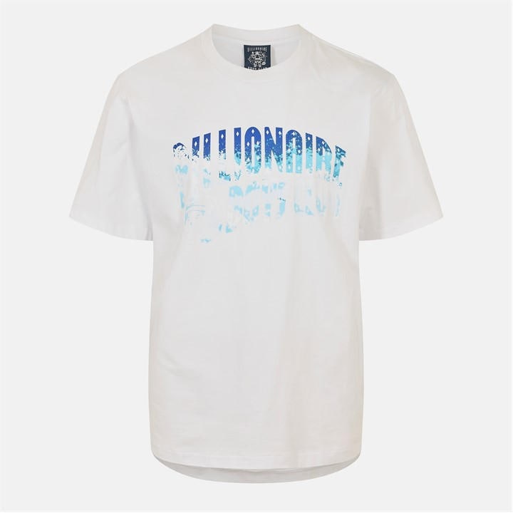 Billionaire Boys Club Men's White Great Wave T-Shirt in Size XL, Sports Direct