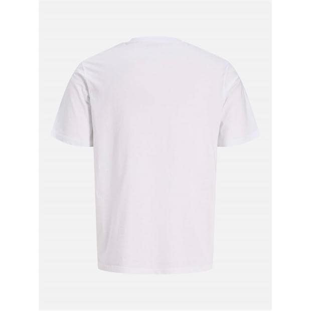 White - Jack and Jones - Jack Bsc T Ss O-Neck Sn63