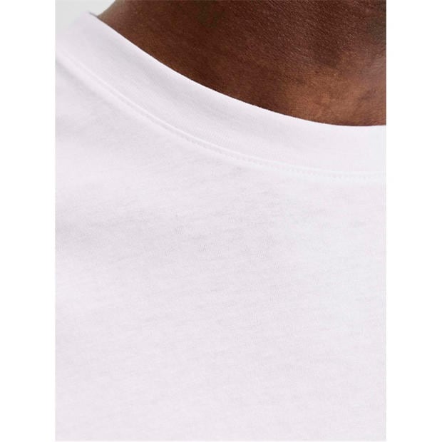 White - Jack and Jones - Jack Bsc T Ss O-Neck Sn63