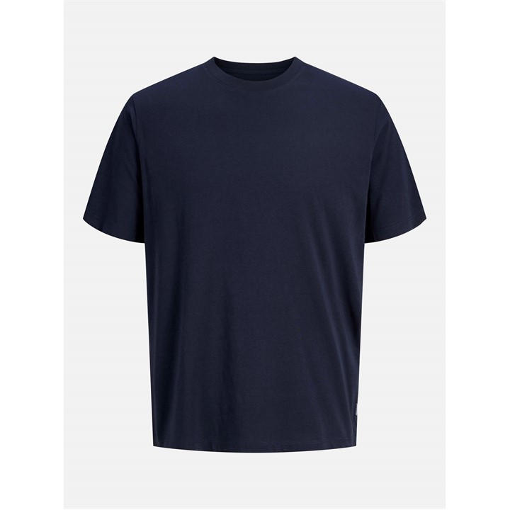 Jack And Jones Men's Blue Basic Short Sleeve O-Neck T-Shirt in Size L, Sports Direct