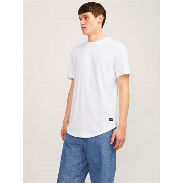 White - Jack and Jones - Jack Noa Tee Ss 3Pk Sn63