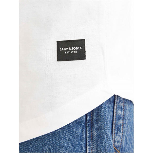 White - Jack and Jones - Jack Noa Tee Ss 3Pk Sn63