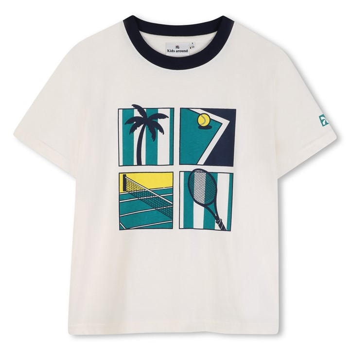 Kids Around Boys White T-Shirt in Size 9 - 10 Years, Sports Direct