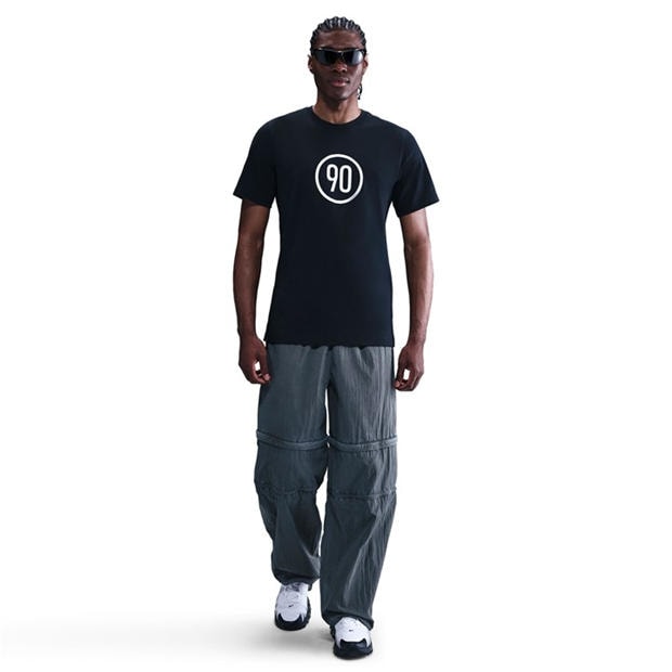 Черно/Бяло - Nike - T90 T-Shirt Mens