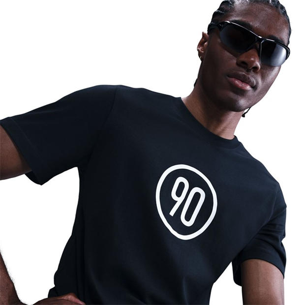 Черно/Бяло - Nike - T90 T-Shirt Mens