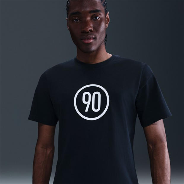 Черно/Бяло - Nike - T90 T-Shirt Mens