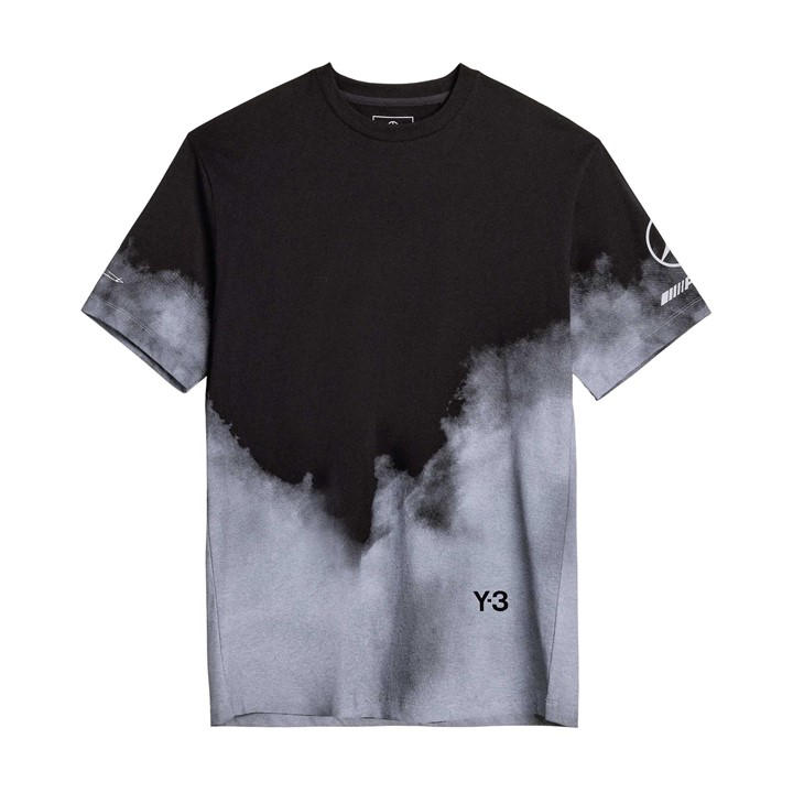 Y3 Men's Black Merc Tour T-Shirt in Size L, Sports Direct