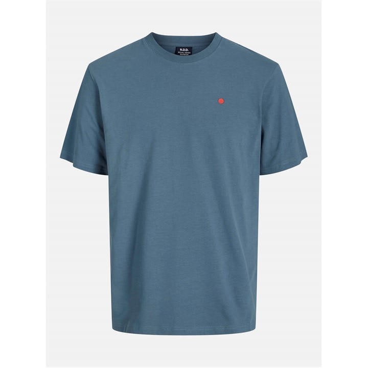 Jack And Jones Men's Blue Crew Neck Tee Short Sleeve T-Shirt in Size 2XL, Sports Direct