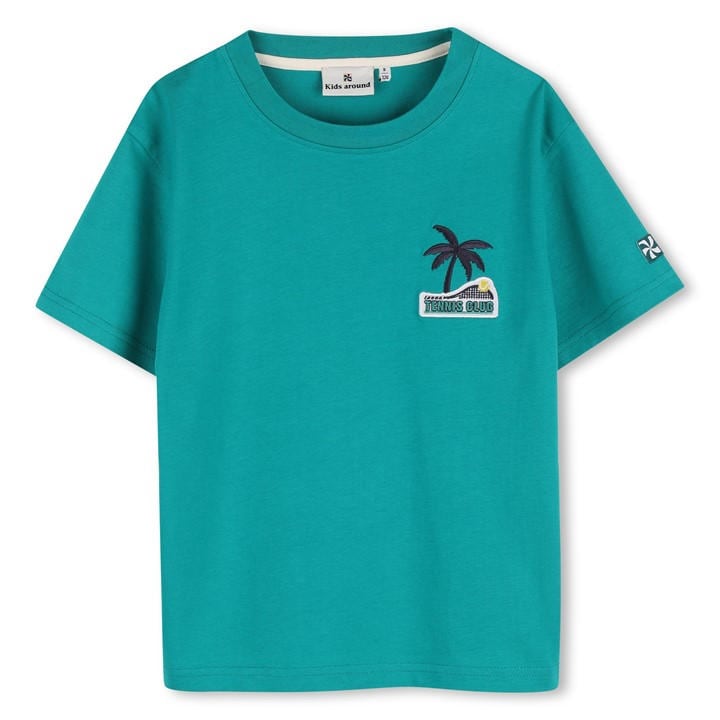 Kids Around Boys Green T-Shirt in Size 9 - 10 Years, Sports Direct