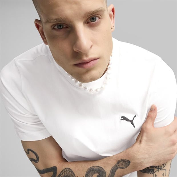 Puma White - Puma - Men's Regular Fit T-Shirt