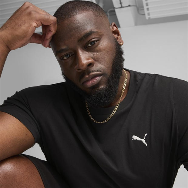 Puma Black - Puma - Men's Regular Fit T-Shirt