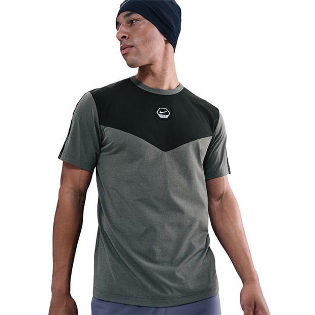 Сиво/Черно - Nike - Nike City Df Tee Sn61