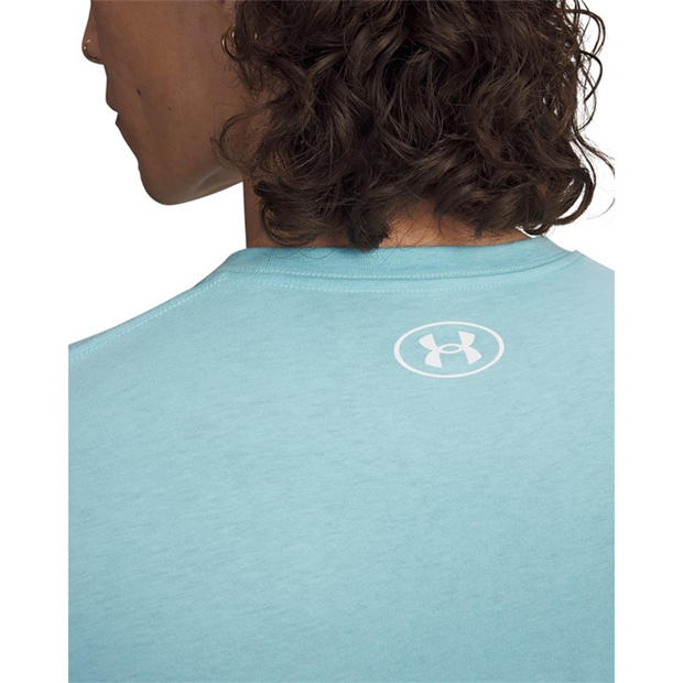 Blue Haze - Under Armour - Logo T-Shirt Mens