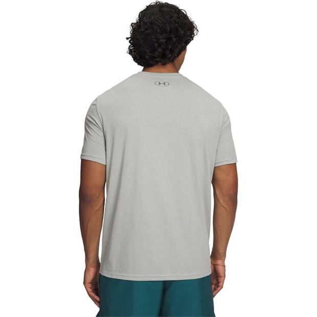 Titanium/Clay - Under Armour - Logo T-Shirt Mens