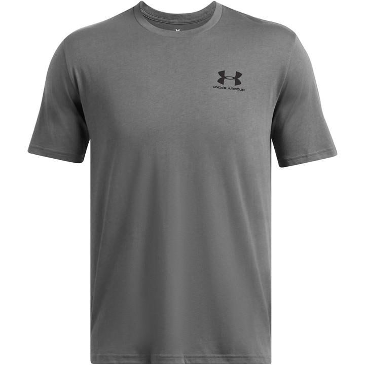 Under Armour Men's Grey Logo T-Shirt in Size M, Sports Direct