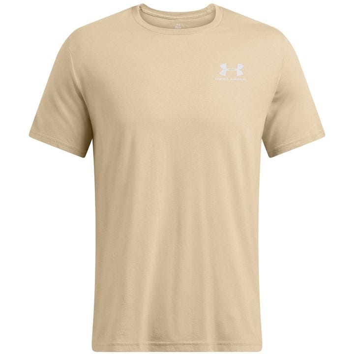 Under Armour Men's Brown Logo T-Shirt in Size 2XL, Sports Direct