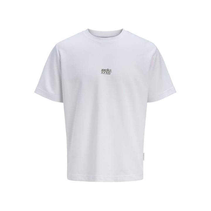 Jack And Jones Men' White T-Shirt in Size S, Sports Direct